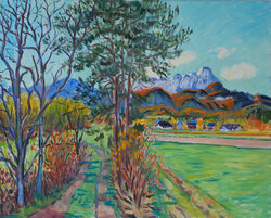 Herbstlandschaft mit Mittagskogel