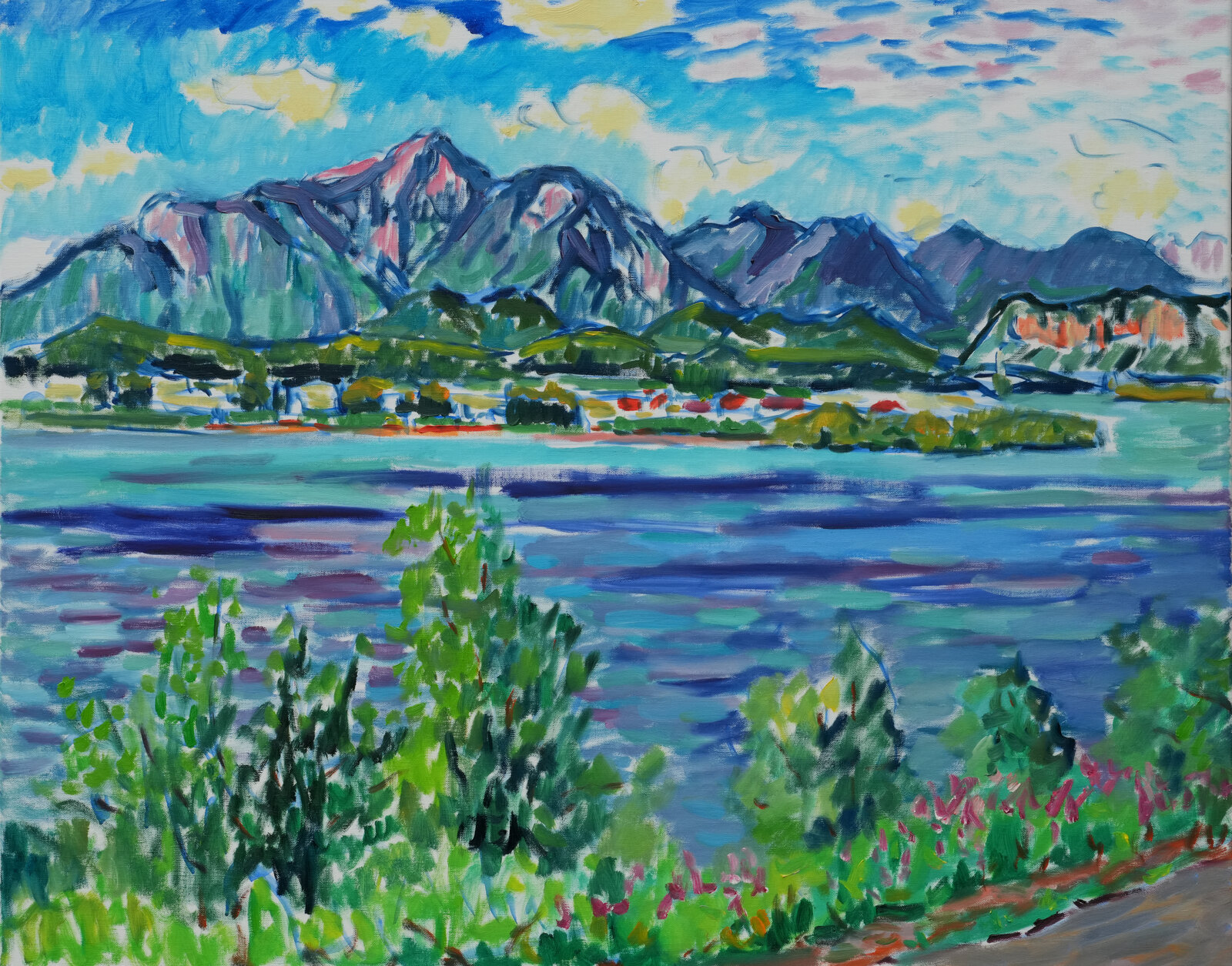 Sommer bei der Drau