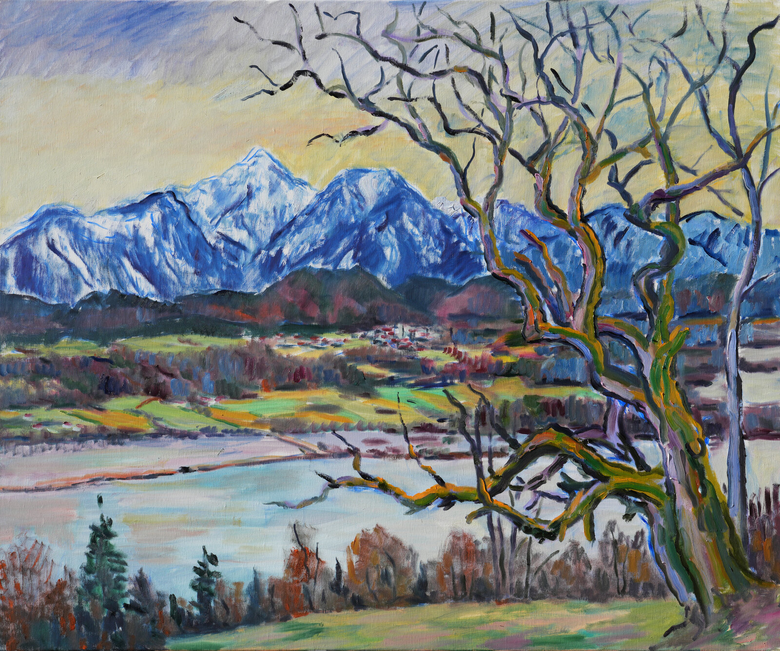 Alter Birnbaum und Obir